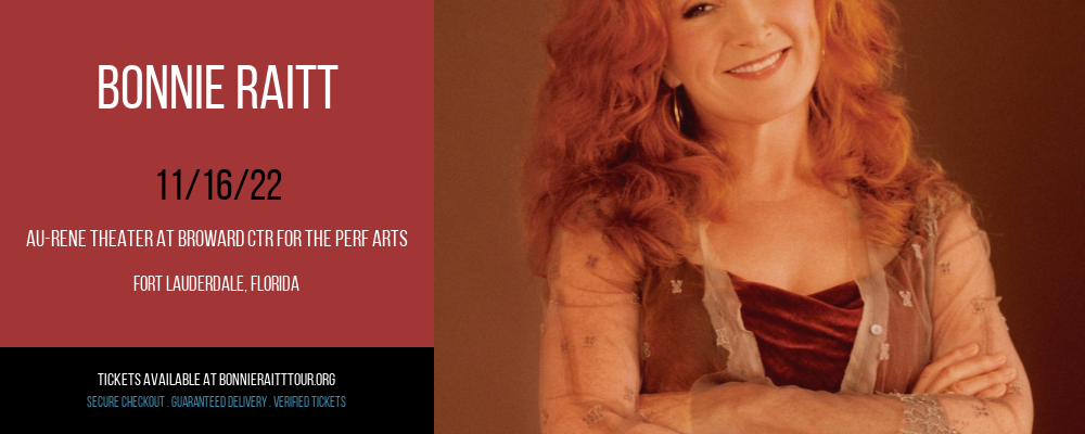 Bonnie Raitt at Bonnie Raitt Tour