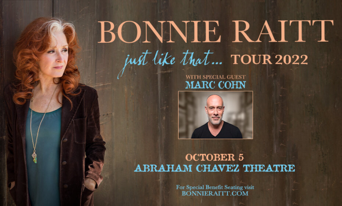 Bonnie Raitt & Marc Cohn at Bonnie Raitt Tour