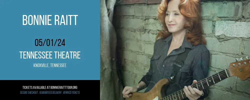 Bonnie Raitt at Tennessee Theatre at Tennessee Theatre